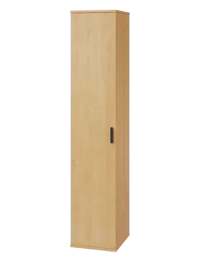 LN 5 - 3D kancelářská skříň, 1-dveřová, levá, 1822x360x400, javor horský